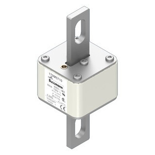 Eaton Bussmann High Speed Square Body Zekering, hoge snelheid, 500 A, ac 690 V, 200 ka, size 2, 61 X 77 X 13