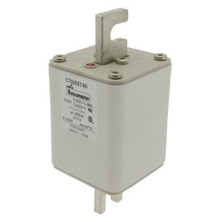 Eaton Bussmann High Speed Square Body Zekering, hoge snelheid, 550 A, ac 1250 V, 100 ka, size 2, 61 X 75 X 1