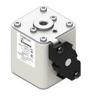Eaton Bussmann High Speed Square Body Zekering, hoge snelheid, 550 A, ac 1250 V, 100 ka, size 2, 61 X 75 X 7