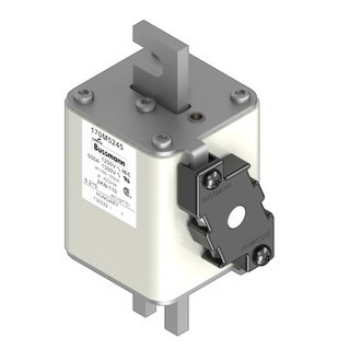 Eaton Bussmann High Speed Square Body Zekering, hoge snelheid, 550 A, ac 1250 V, 100 ka, size 2, 61 X 77 X 1