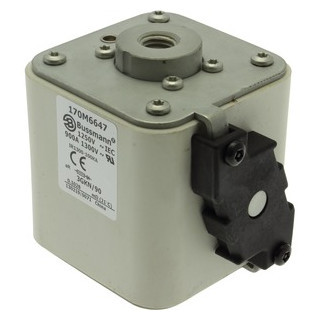 Eaton Bussmann High Speed Square Body Zekering, hoge snelheid, 550 A, ac 2500 V, 100 ka, size 3, 86 X 95 X 1