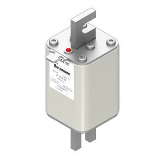 Eaton Bussmann High Speed Square Body Zekering, hoge snelheid, 630 A, ac 1100 V, 100 ka, size 1, 53 X 66 X 1
