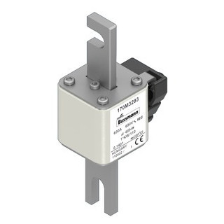 Eaton Bussmann High Speed Square Body Zekering, hoge snelheid, 630 A, ac 690 V, 200 ka, compact size 1, 45 X