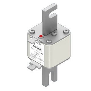 Eaton Bussmann High Speed Square Body Zekering, hoge snelheid, 630 A, ac 690 V, 200 ka, size 1, 52 X 52 X 14