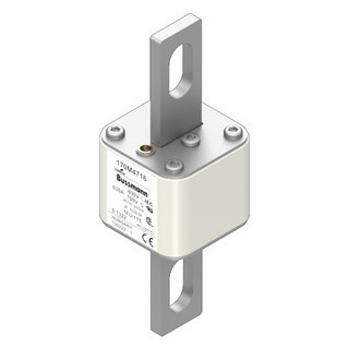 Eaton Bussmann High Speed Square Body Zekering, hoge snelheid, 630 A, ac 690 V, 200 ka, size 1, 53 X 69 X 13