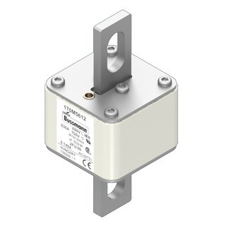 Eaton Bussmann High Speed Square Body Zekering, hoge snelheid, 630 A, ac 690 V, 200 ka, size 2, 61 X 77 X 13