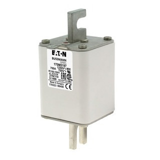 Eaton Bussmann High Speed Square Body Zekering, hoge snelheid, 700 A, ac 1250 V, 100 ka, size 2, 61 X 75 X 1