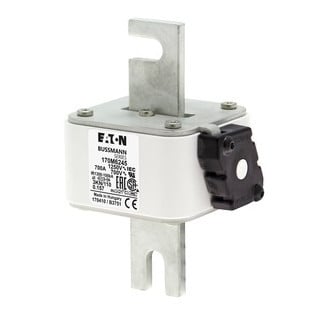 Eaton Bussmann High Speed Square Body Zekering, hoge snelheid, 700 A, ac 1250 V, 100 ka, size 3, 76 X 92 X 1
