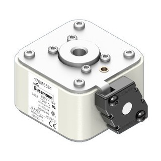Eaton Bussmann High Speed Square Body Zekering, hoge snelheid, 700 A, ac 690 V, 200 ka, size 3, 76 X 92 X 53