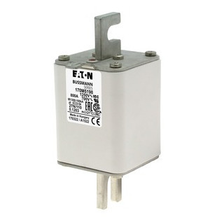 Eaton Bussmann High Speed Square Body Zekering, hoge snelheid, 800 A, ac 1250 V, 100 ka, size 2, 61 X 75 X 1