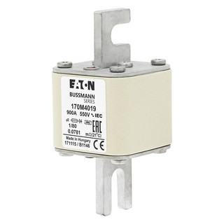 Eaton Bussmann High Speed Square Body Zekering, hoge snelheid, 800 A, ac 690 V, size 1, 51 X 69 X 138 MM, ar