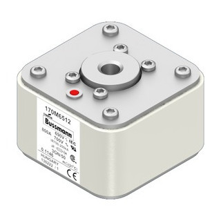 Eaton Bussmann High Speed Square Body Zekering, hoge snelheid, 800 A, ac 690 V, 200 ka, size 3, 76 X 92 X 53