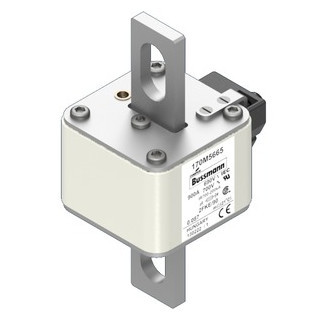 Eaton Bussmann High Speed Square Body Zekering, hoge snelheid, 900 A, ac 690 V, 200 ka, size 2, 61 X 77 X 13