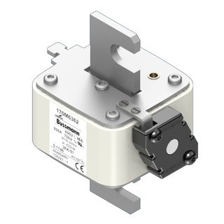 Eaton Bussmann High Speed Square Body Zekering, hoge snelheid, 900 A, ac 690 V, 200 ka, size 3, 76 X 92 X 12