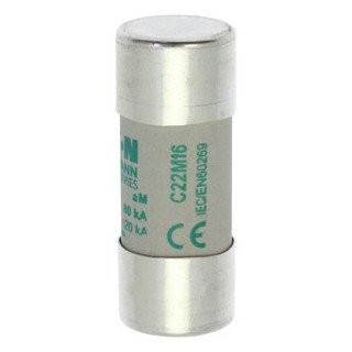 Eaton Cilinderzekering 16 A ac 690 V 22x58 MM am iec met ontvanger