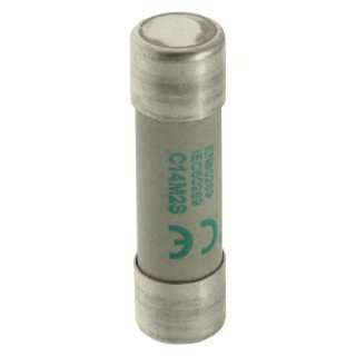 Eaton Cilinderzekering 2 A ac 500 V 14x51 MM am iec met ontvanger