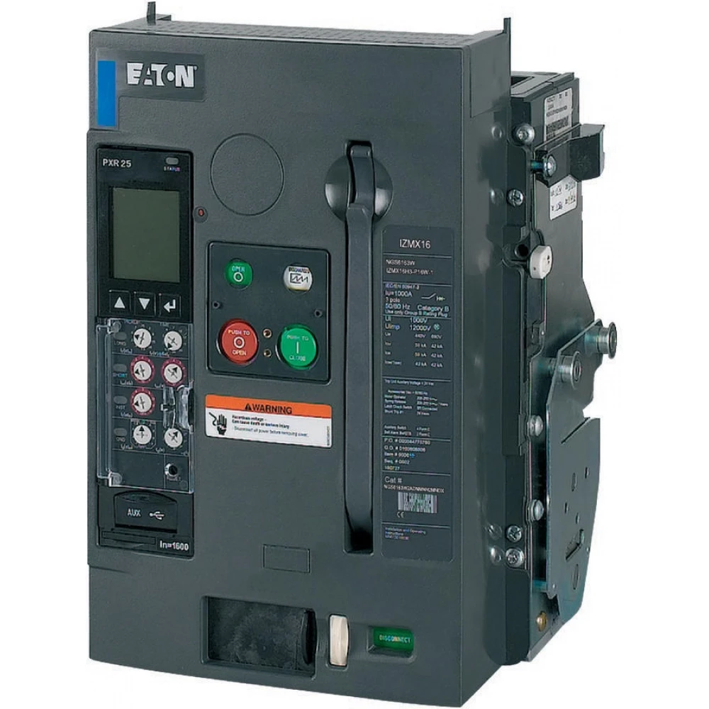 Eaton Circuit-breaker 3 pole 1000a 50 ka selective operation iec