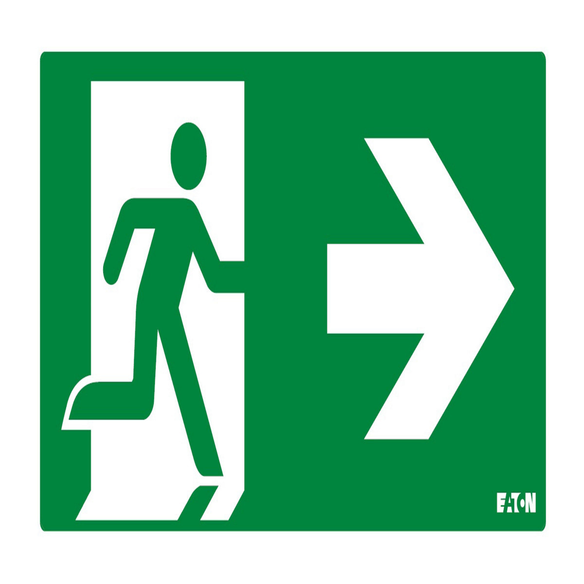 Eaton CrystalWay Inlegpictogram Crystalway 20M, iso A, pijl rechts