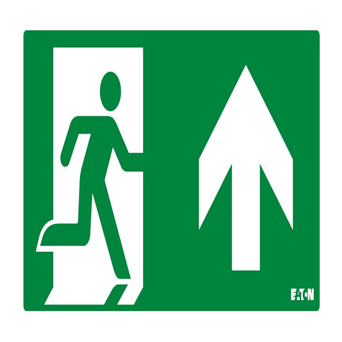 Eaton CrystalWay Inlegpictogram Crystalway 20M, iso E, pijl omhoog / rechtdoor