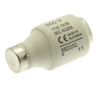 Eaton D-zekering 35 A ac 500 V e33/diii 27x16 MM GR iec snel aanspr