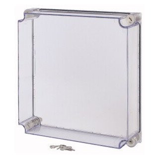 Eaton Deksel ci hxbxd=375x375x100mm transparant verzegelbaar