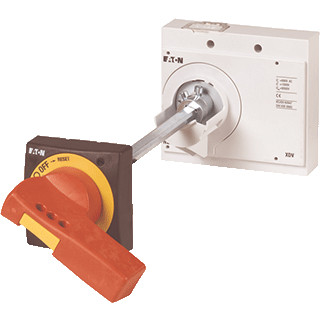 Eaton Deurkoppelingshandgreep NZM4 rood/geel voor aslengte < 60MM