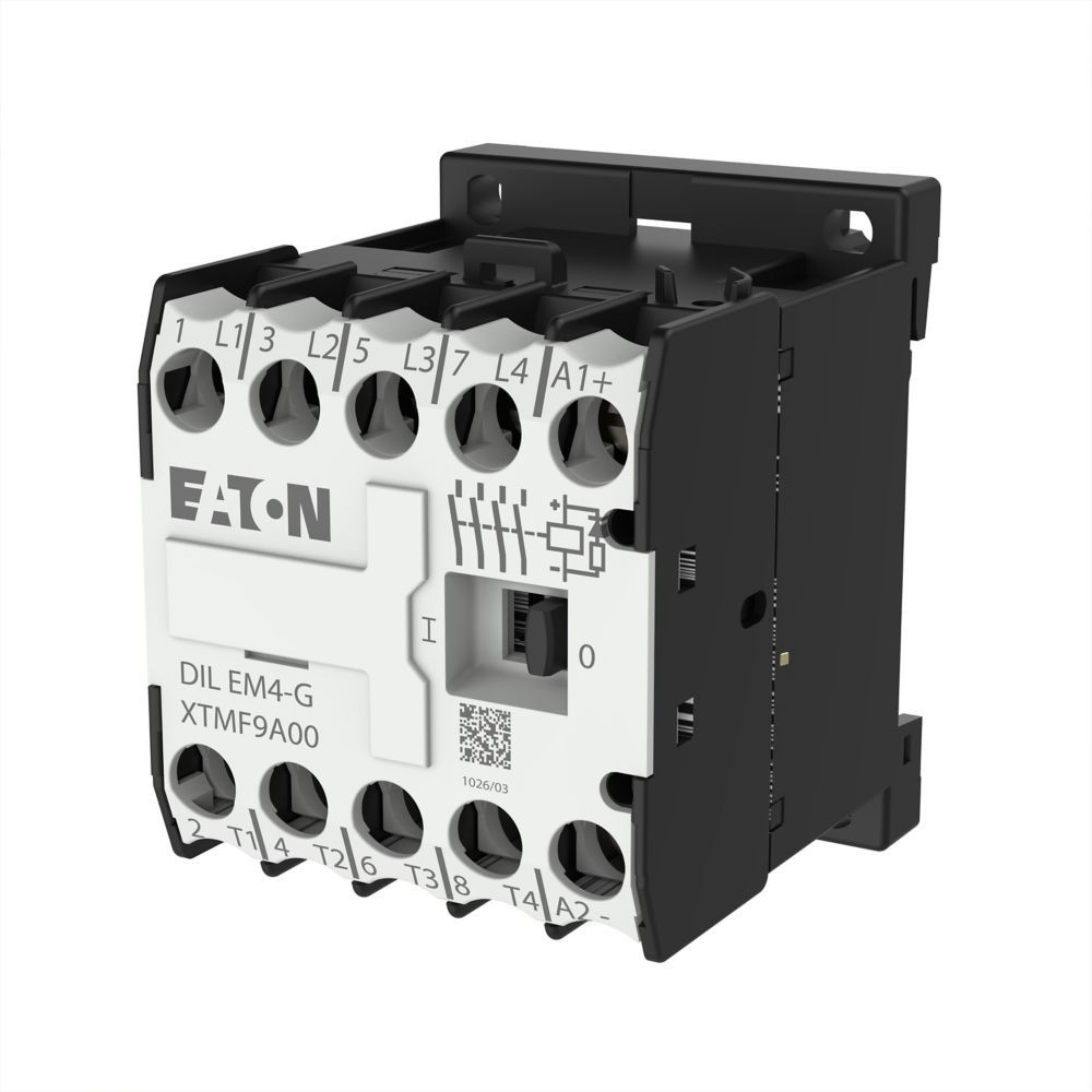Eaton Dilem magneetschakelaar DC 4KW 9a ac3 schroefaansluiting 4cont