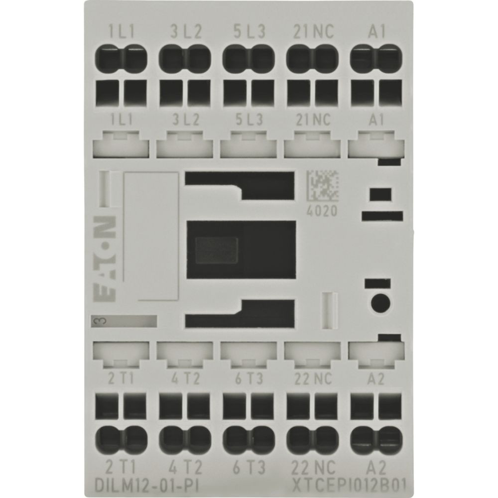 Eaton DILM Magneetschakelaar Dilm12-01(110V50HZ,120V60HZ), 5,5KW, 0M, 1V, push-in