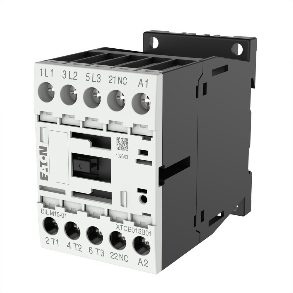 Eaton DILM Magneetschakelaar Dilm15-01(220V50/60HZ), 7,5KW, 0M, 1V