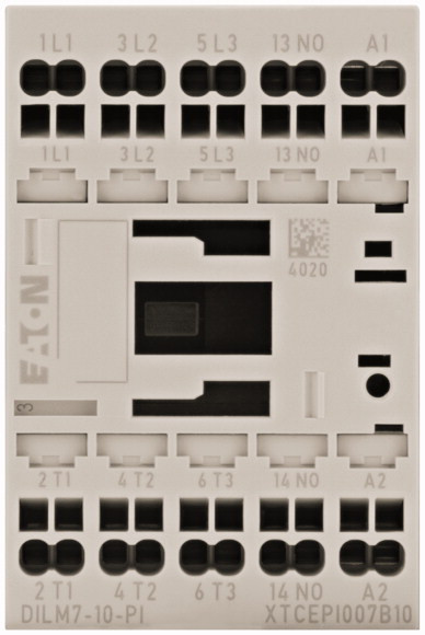 Eaton DILM Magneetschakelaar Dilm7-10(230V50HZ,240V60HZ), 3KW, 1M, 0V, push-in