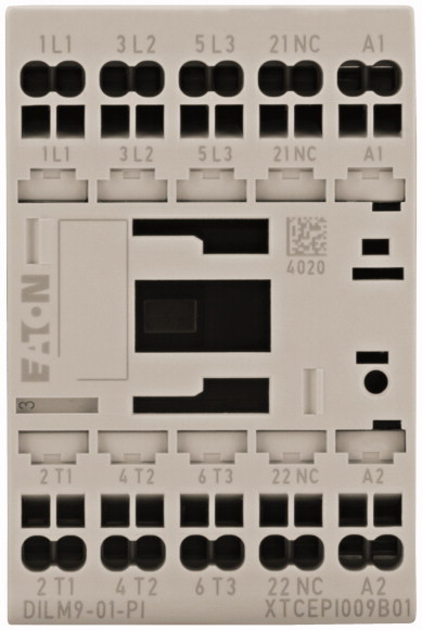 Eaton DILM Magneetschakelaar Dilm9-01(230V50HZ,240V60HZ), 4KW, 0M, 1V, push-in