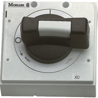 Eaton Draaibed.op schakelaar incl.knop met deurvergr.NZM2 rood/geel