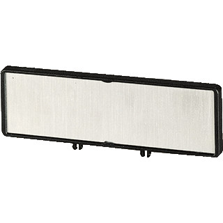 Eaton Drager,+schild hoofdschakelaar alleen in 0-stand open in FR voor D