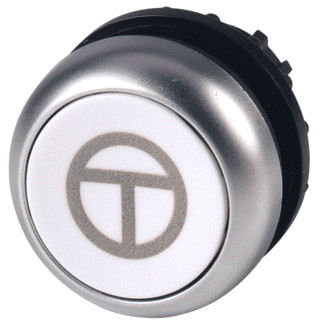 Eaton Drukknop vlak wit "tippen" terugverend