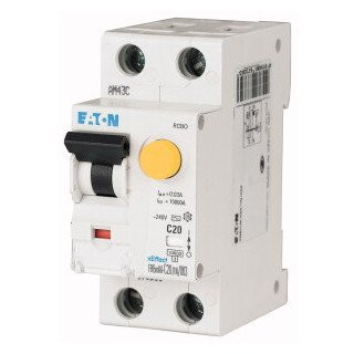 Eaton Fi/LS 2a 300ma LS-karakteristiek-C 1P+N fi-char: A