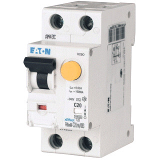 Eaton Fi/LS 6a 10ma LS-karakteristiek-B 1P+N fi-char: A