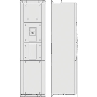 Eaton Frequentieregelaar U/F SLV CLV da1 3~/3~230V 248a 75KW emc ip55 co