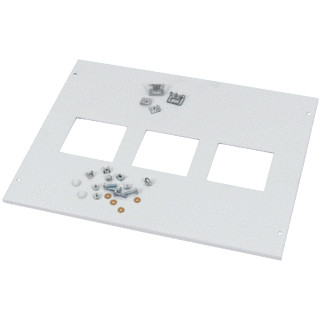 Eaton Frontpaneel met uitsnijding voor 2XNZM2 insteektech verticaal