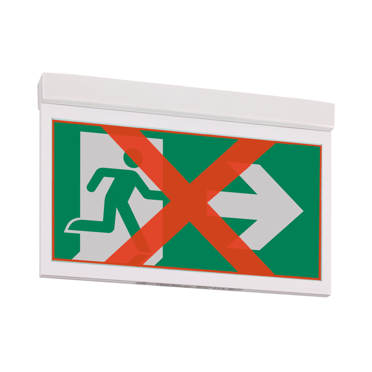 Eaton GuideLed DX/DXC Noodverlichting, plafond opb., centraal, adaptieve evacuatie, DX, 30M