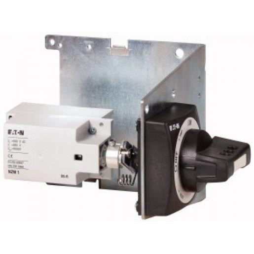 Eaton Hoofdschakelaarbouwset NZM1 zijwand links zwart incl.montagehoek