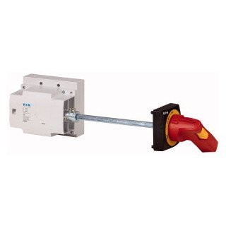 Eaton Hoofdschakelaarbouwset NZM4 zijwand rechts rood/geel
