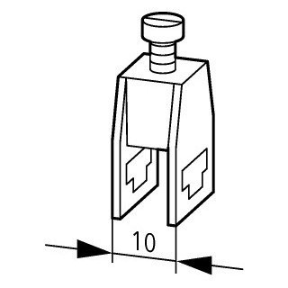 Eaton Aansluitklem stroomrail 16MM² 10-10MM