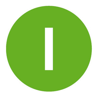 Eaton Indicatieplaatje hoog groen I