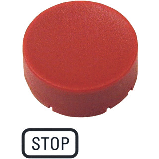 Eaton Indicatieplaatje hoog rood stop