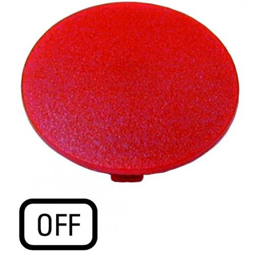 Eaton Indicatieplaatje paddestoel rood off