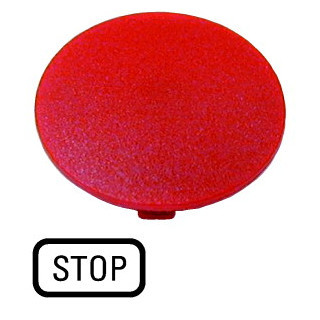Eaton Indicatieplaatje paddestoel rood stop