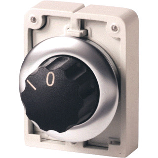 Eaton Keuzeschakelaar 30MM vlak 2 standen knop vast