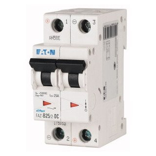 Eaton Xeffect faz installatieautomaat B karakteristiek 2a 2P 2 beveiligd 2te