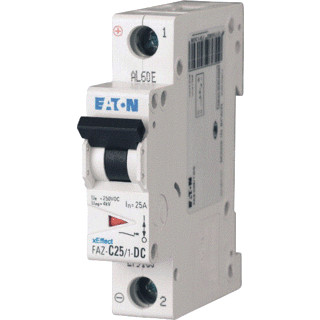 Eaton Faz installatieautomaat C karakteristiek 40a 1P 1 beveiligd 1te