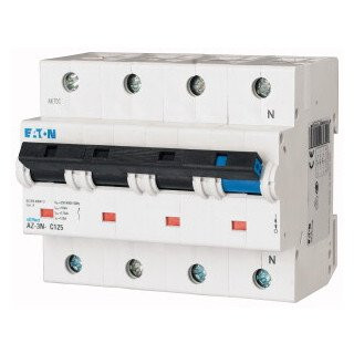 Eaton Az installatieautomaat D karakteristiek 80a 4P 3 beveiligd incl nul 6te
